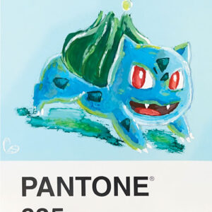 Pantone Pokemon Bulbasaur - Print 4x6