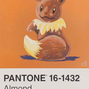 Pantone Pokemon Eevee - Print 4x6