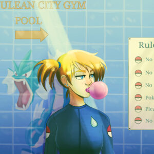 Misty at the Gym - Print