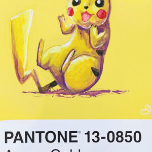 Pantone Pokemon Pikachu - Print 4x6