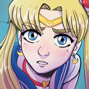 That Sailor Moon Drawing Challenge - Print